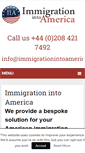 Mobile Screenshot of immigrationintoamerica.com